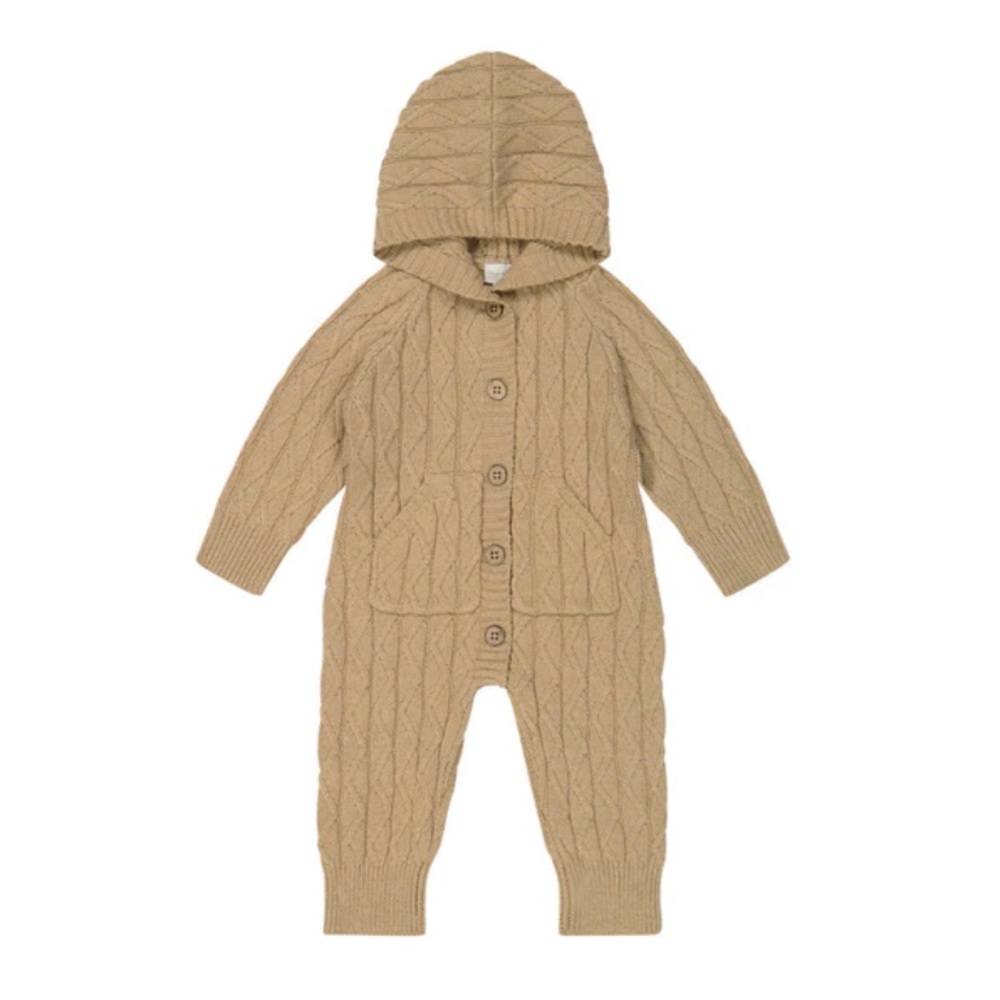 BNWT Jamie Kay knit button romper size 3-6m